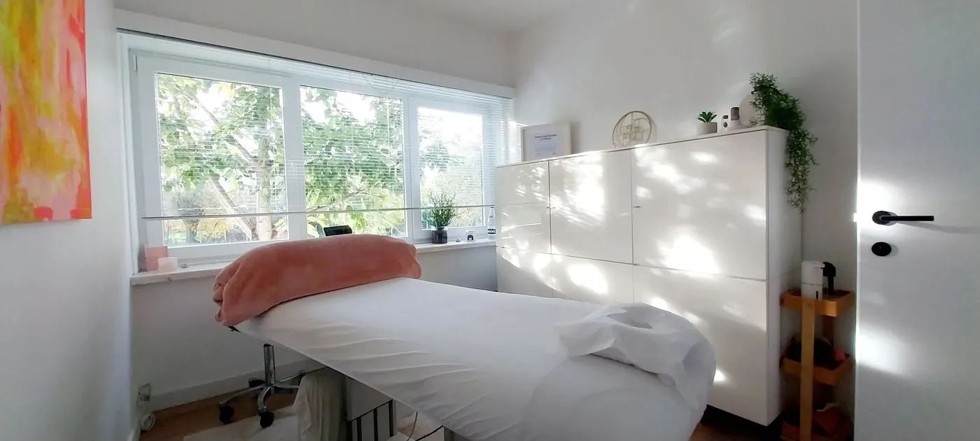 Behandelruimte van Lipoedeem Huis in Wichelen